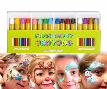 Face Painting Crayons Kit for Children's Party Face Paint Pens Face Paint and Body Crayons