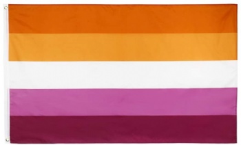 3x5ft Polyester Big Rainbow Lesbian Lgbt Gay Pride Flag