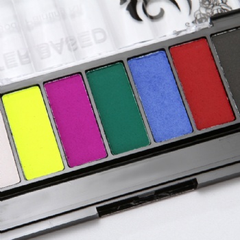 7 Color Water Based Face Paint Palette